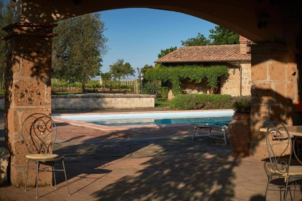 Agriturismo Eco-Bio Villa Vacasio Pitigliano Luaran gambar